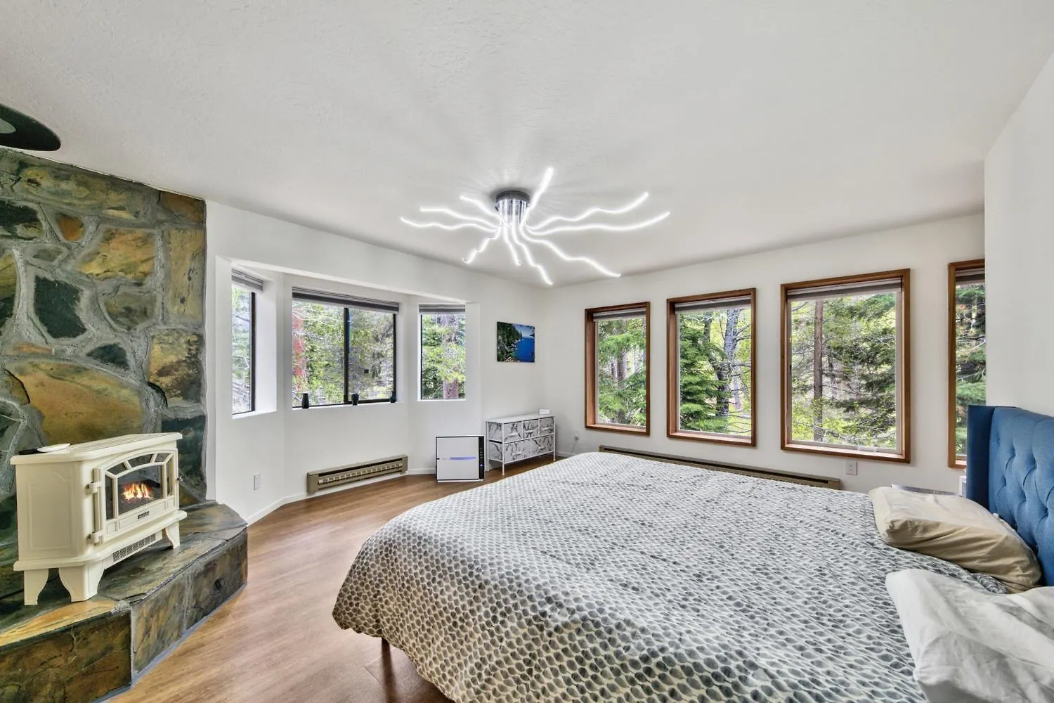סאות' לייק טאהו 3685S River View Retreat בית נופש